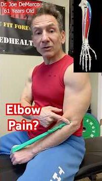 Elbow Pain? It's Probably Scar Tissue #tenniselbow #myofascialrelease #shorts