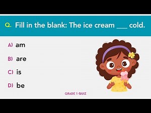 English Grammar Brain Teasers | 35 Questions | Grade 1 Quiz | English Vocabulary Test for Grade 1