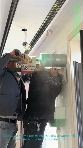 Water Drill Drilling: Precise Wall Hole-Making for Construction