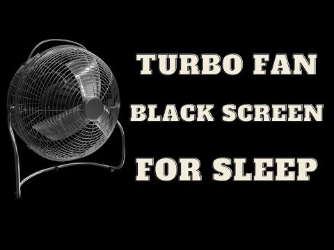 Box Fan - High Speed, Black Screen 💨⬛ • 12 hours • No mid-roll ads