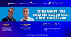 Dr. Bogdan Cernucan: Rolul radiologiei este foarte important în depistarea cancerului pulmonar, dar mai ales în monitorizarea și evaluarea tratamentului