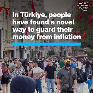As inflation soars, here are some innovative ways people are protecting their finances. Learn more about inflation: http://ow.ly/qXVG50JRnZm | World Economic Forum