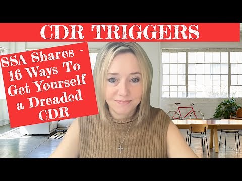 SSA Shares 16 Ways To Get Yourself a Dreaded CDR
