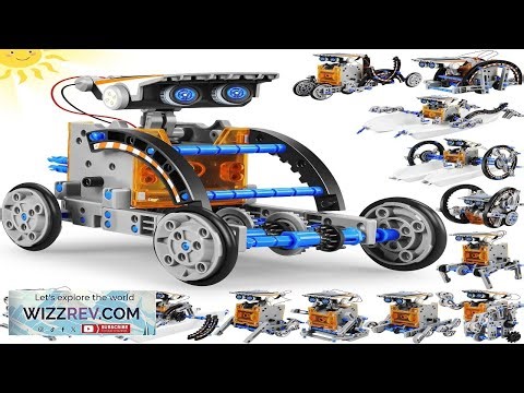 STEM 13-in-1 Education Solar Power Robots Toys for Boys Age 8-12 DIY Review