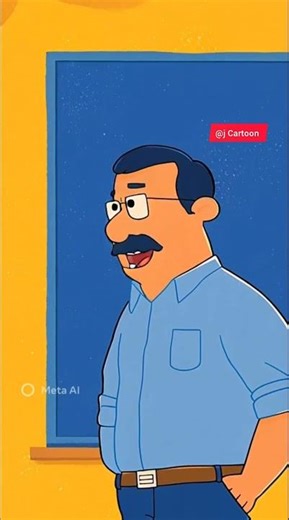 “Teacher vs Cartoon Student 😂 | Comedy Short”