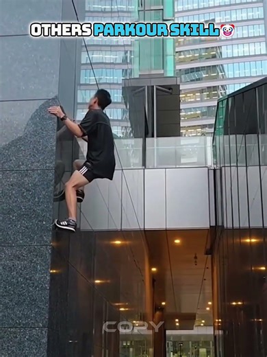 Normal Parkour VS This Man☠️ #edit #shorts #fyp #trollface