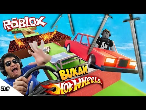 ONLY PROFESSIONAL RACERS CAN PASS THIS TRACK WKWK WOW!!! Car Obby Roblox [INDO DUB]