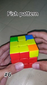 How to solve Fish pattern 2 cases #6 #rubikscube