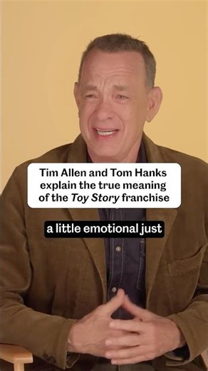 Why Tom Hanks Gets Emotional Talking About Toy Story