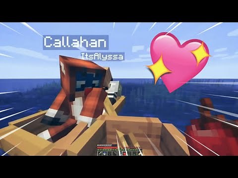 My favorite Dream's minecraft moment with Callahan & ItsAlyssa (Romantic)