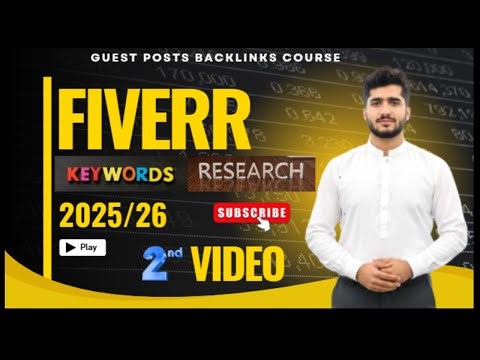 How to Rank Fiverr Gig in 2025 | Fiverr Keyword Research Tool Tutorial | Fiverr SEO Gig Course