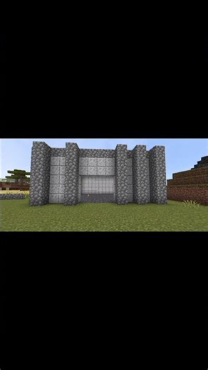 Building houses for a future village in Minecraft PE #minecraftbuilding #minecraftpe #shorts