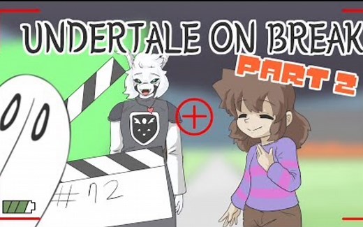 【Undertale动画】后台休息时间 Part2（自制字幕）