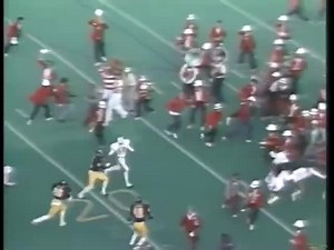 In 1982 we were gifted “The Play”, a moment all college football fans know, and a very weird series of events. November 20, 1982, the Stanford Cardinals and California Golden Bears were facing off at the Bears California Memorial Stadium where California, down 20-19 with 4 seconds left in the game, returned a squib kick to win the game; a feat no one saw coming, not even the Stanford band. With Cal leading 19–17 late in the fourth quarter, QB John Elway and the Cardinals overcame a 4th-and-17 on