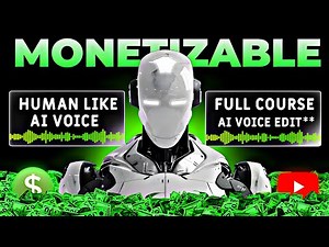 (FULL COURSE) Create And Edit Realistic Monetizable Ai Voice | Best ai voice generator tools 💸