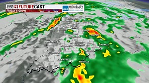 Cloudy Thursday with heavy rain Friday