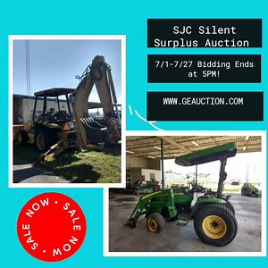 Online St. Johns County Silent Surplus Auction! BID NOW!  Four...