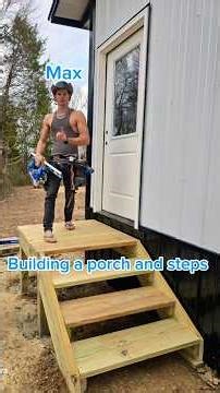 Building a porch and steps @Max