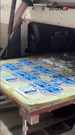 UV Printing going on at Markit.