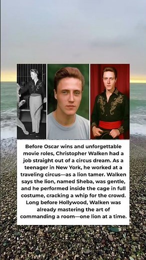 Christopher Walken the Lion Tamer