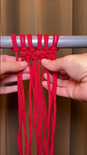 Easy Macrame Knot for Boho Style — 1 Minute Tutorial