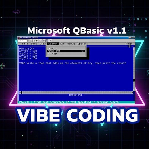 AI Coding Assistant for Microsoft QBasic