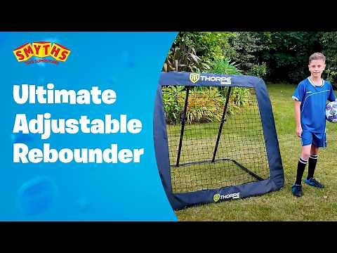 Adjustable Football Rebounder - Smyths Toys