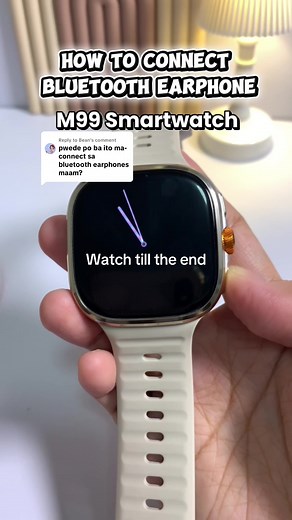 Connecting Bluetooth Earphones to M99 Smartwatch Made Easy