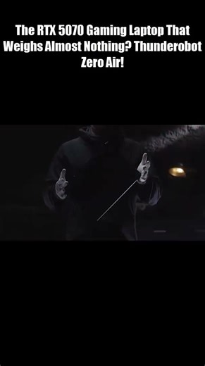 The RTX 5070 Gaming Laptop That Weighs Almost Nothing? Thunderobot Zero Air!