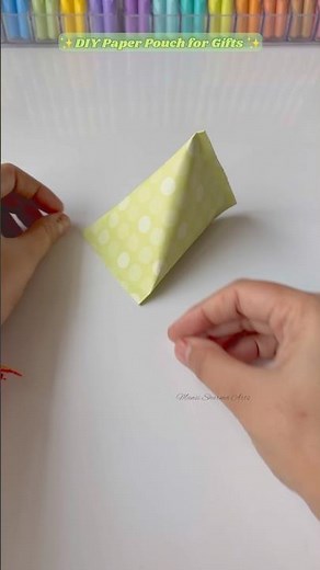 DIY paper bag with me🍬👝✨ #papercraft #papergiftideas #giftbox #craft #aestheticdiy #handmadegifts