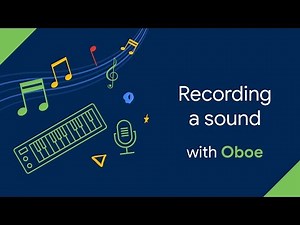 Recording a sound with Oboe