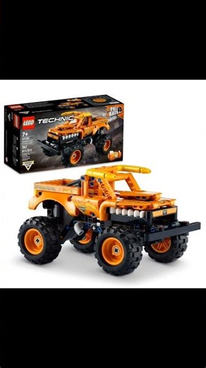 LEGO 42135 Technic Monster Jam El Toro Loco, 2 in 1 Pull Back