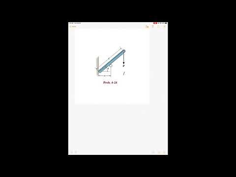 Problem 4-24 Statics