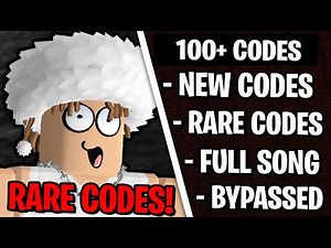 100+ RANDOM BYPASSED ROBLOX MUSIC CODES/IDS (MARCH 2026)