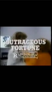 Outrageous Fortune is a 1987 American comedy film written by Leslie Dixon, directed by Arthur Hiller and starring Shelley Long and Bette Midler. The title is taken from Shakespeare’s Hamlet (“...the slings and arrows of outrageous fortune...”). It is the tenth film of Touchstone Pictures. The film was successful at the box office, and Midler was nominated for the Golden Globe Award for Best Actress – Motion Picture Musical or Comedy, and won an American Comedy Award for Funniest Actress in a Mot