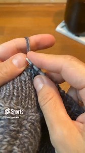 11K views · 45 reactions | To get a clean fold when making a 1/1 rib folded neck or cuff, you work a double knitting round, i.e. slip the purl stitches with the yarn in front and knit the knit stitches. #knitting | Annaplexis | Facebook