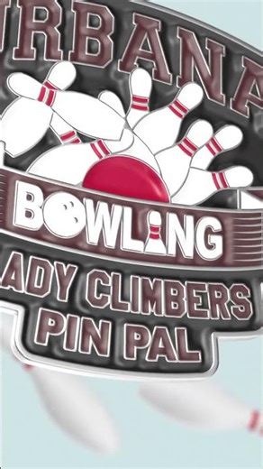 Urbana Bowling Enamel Pin