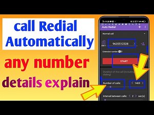 how to connect automatic call | auto call connect | best auto redial app android |auto call timer