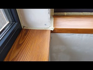DIY: Make And Install A Wooden Window Stool / Board