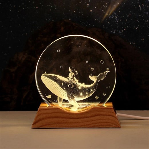 Galaxy Night Light Lamp, LED Space Lamp, Aesthetic Room Decor, Bedside Ambient Light, Astronomy Gift, Starry Sky Lamp - Etsy