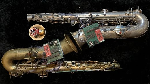 Turning A Saxophone Into A MIDI Controller