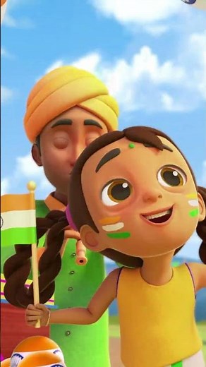 Mere Desh Ki Dharti Kids Song, मेरे देश की धरती #shorts #hindirhymes #youtubeshorts #shortvideo