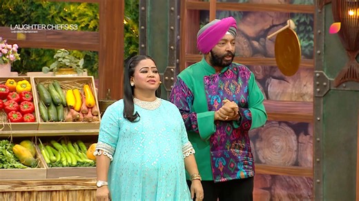 2.7M views · 117K reactions | Humpty Dumpty sat on the wall, sabki chhooti hassi after seeing Kashmera fall! 藍 Dekhiye #LaughterChefs- Unlimited Entertainment season 3, har Sat-Sun raat 9 baje, sirf #Colors aur JioHotstar par. #JannatZubair #AliGoni Karan Kundrra #TejasswiPrakash Gurmeet Choudhary #DebinaBonnerjee #VivianDsena #EishaSingh #AbhishekKumar #SamarthJurel #IshaMalviya #ElvishYadav Krushna Abhishek Kashmera Shah Bharti Singh Chef Harpal Singh Sokhi | COLORS TV | Facebook