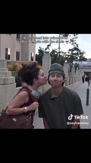 Fun Kiss on the Cheek Challenge with Amelia