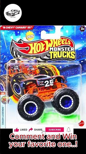 Hot Wheels Monster Trucks Live Battle #hotwheelsusa #monstertruck #hotwheelscrash