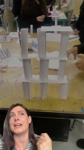 Connecting through card stacking