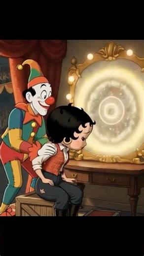 Betty Boop Animation Story 🎭 | Sad Life to Magic World #shorts #bettyboop #youtubeshorts