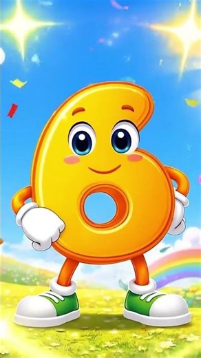 LEARN NUMBER 6! 🔢 Count With Me! | Kids Learning Song