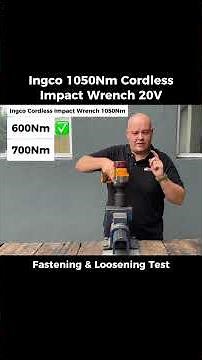 New Ingco Cordless Impact Wrench any good?👀