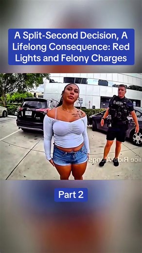 A Split-Second Decision, A Lifelong Consequence: Red Lights and Felony Charges #cops #police #trending #viral #fyp